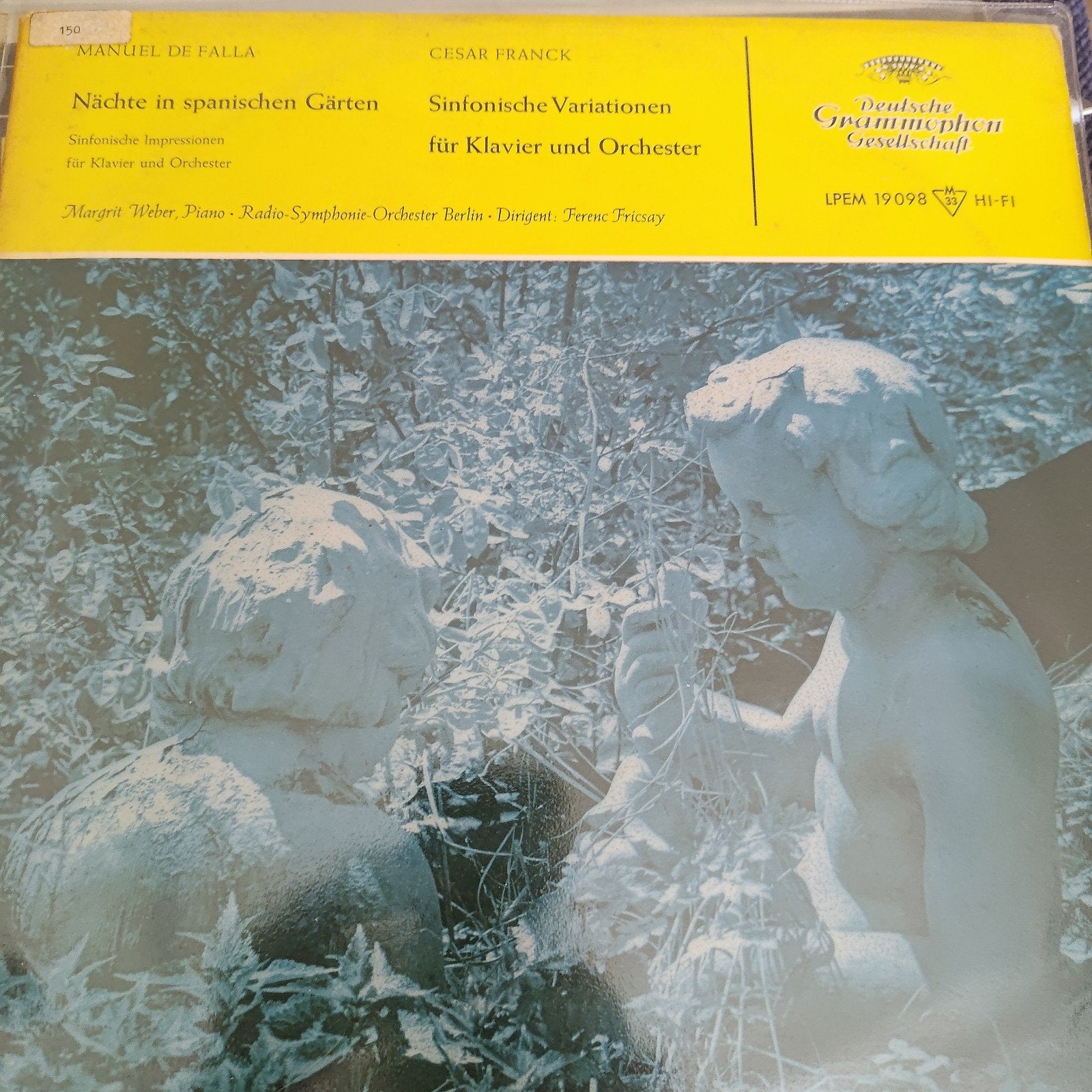 Manuel de Falla / Cesar Franck - Klassieke LP, Ophalen of Verzenden, Gebruikt, 12 inch