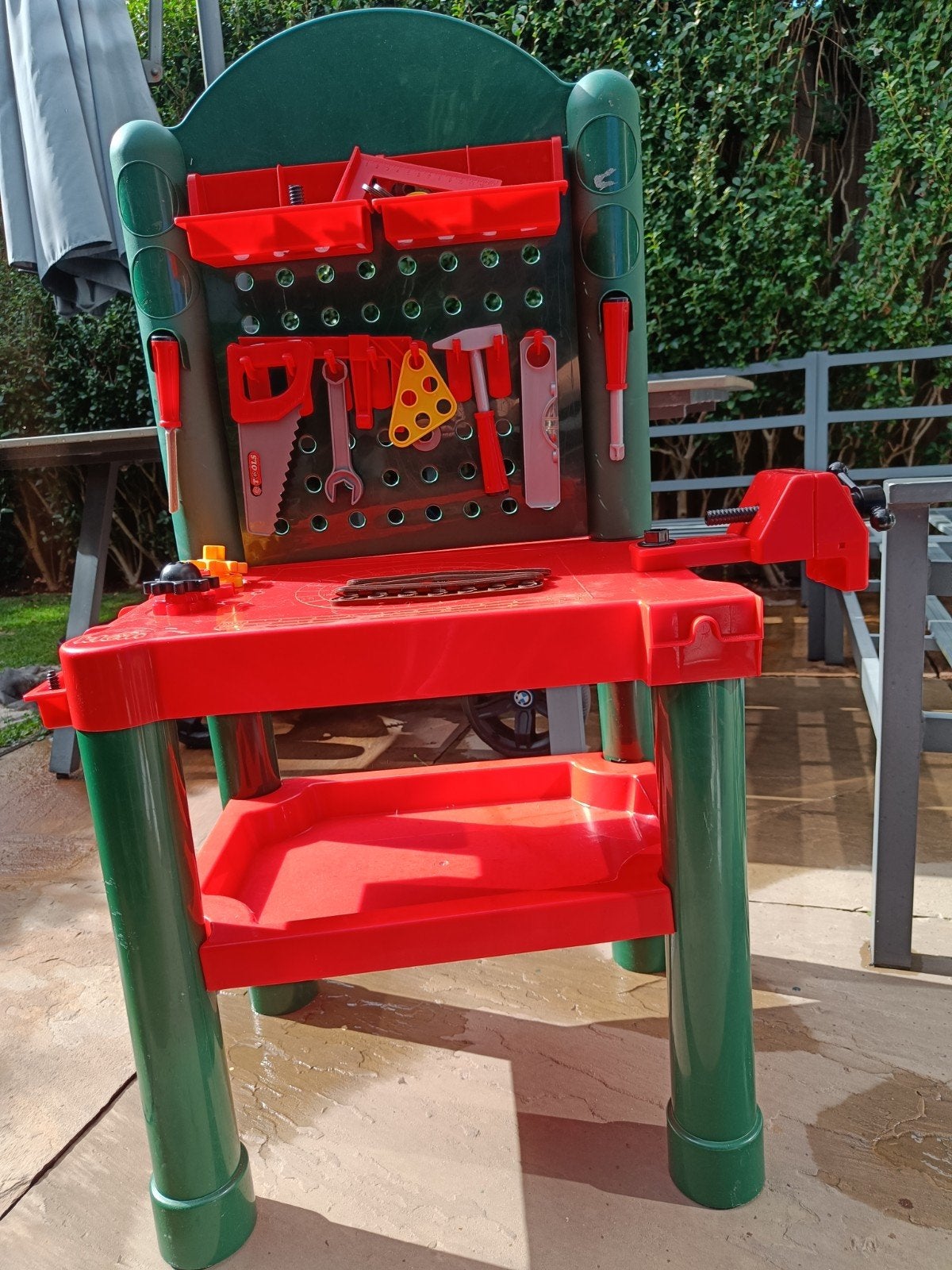 Bosch speelgoedtafel - werkbank voor kinderen, Ophalen, Zo goed als nieuw, Bouwen