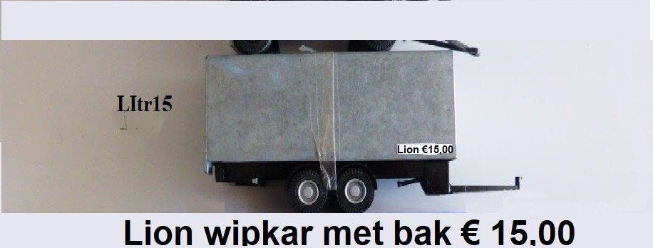 lion wipkar, Ophalen of Verzenden, Nieuw, Bus of Vrachtwagen, Lion Toys