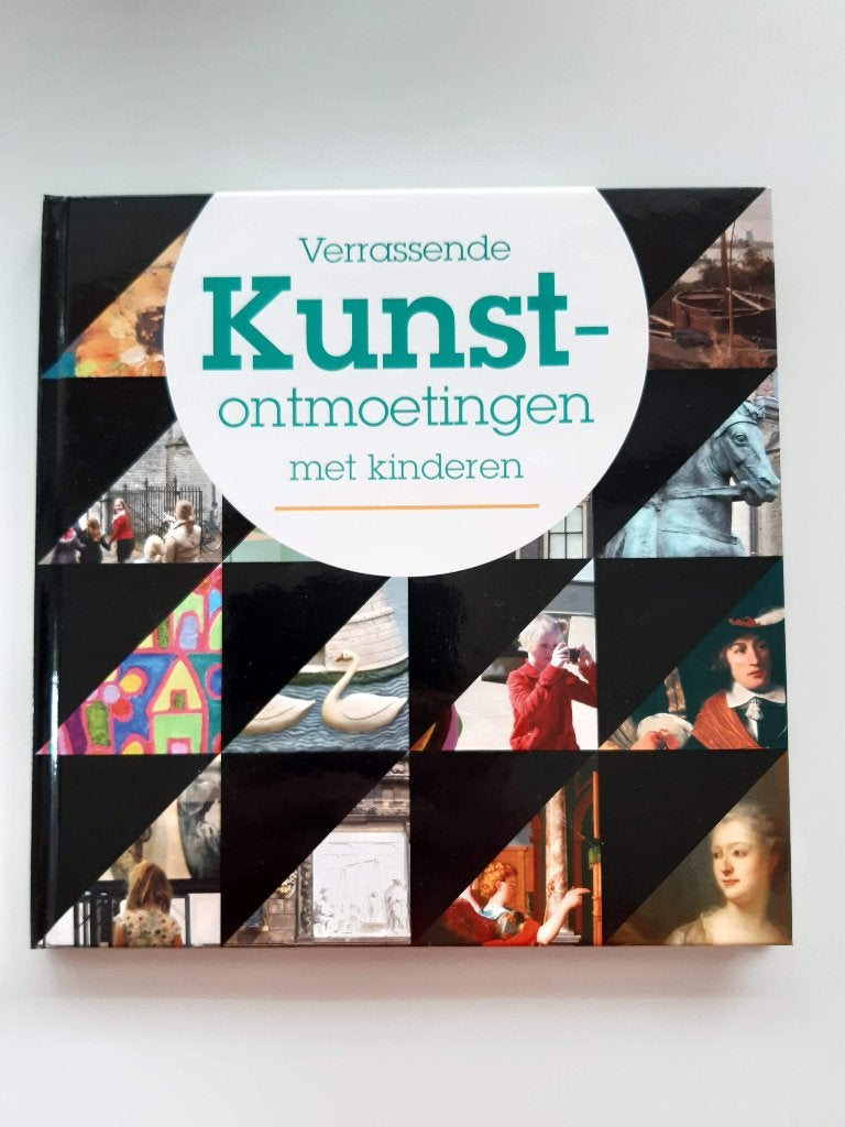 Verrassende kunstontmoetingen met kinderen, Ophalen of Verzenden, Zo goed als nieuw, Grafische vormgeving, Winnie Verbeek