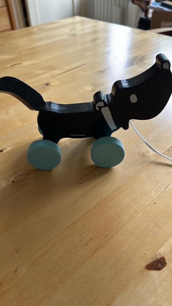 Takkie, loophondje, Ophalen, Zo goed als nieuw, Duw- of Trekspeelgoed