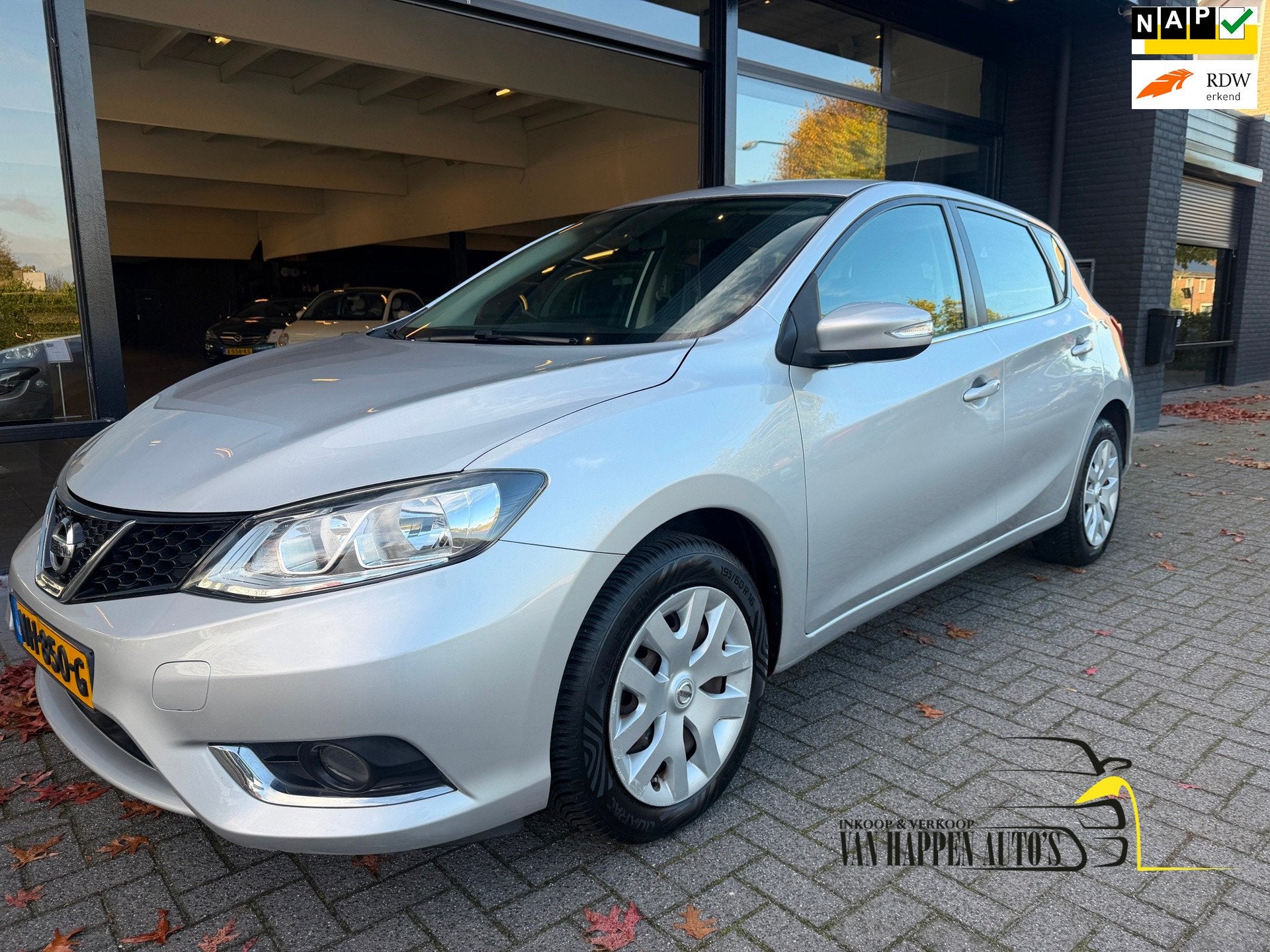 Nissan Pulsar 1.2 DIG-T Visia, Auto's, Voorwielaandrijving, Stof, Gebruikt, 4 cilinders