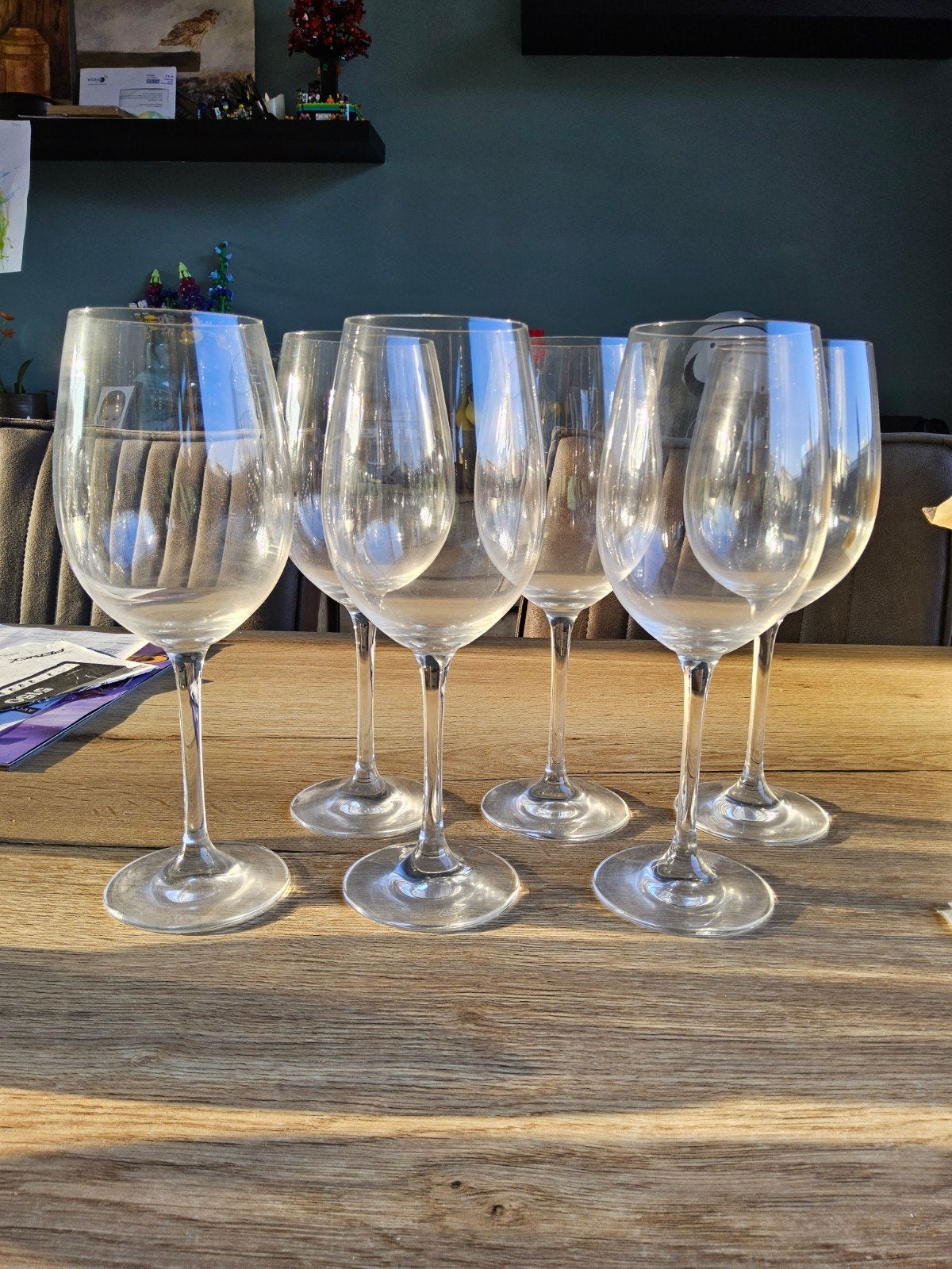 6 Schott Zwiesel rode wijnglazen, Ophalen, Glas of Glazen, Nieuw, Glas
