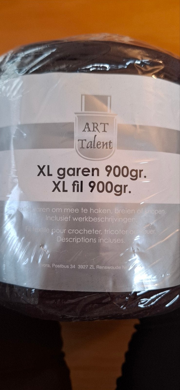 ART Talent XL Garen 900gr - Bruin Textielgaren, Ophalen of Verzenden, Nieuw, Breien of Haken, Wol of Garen