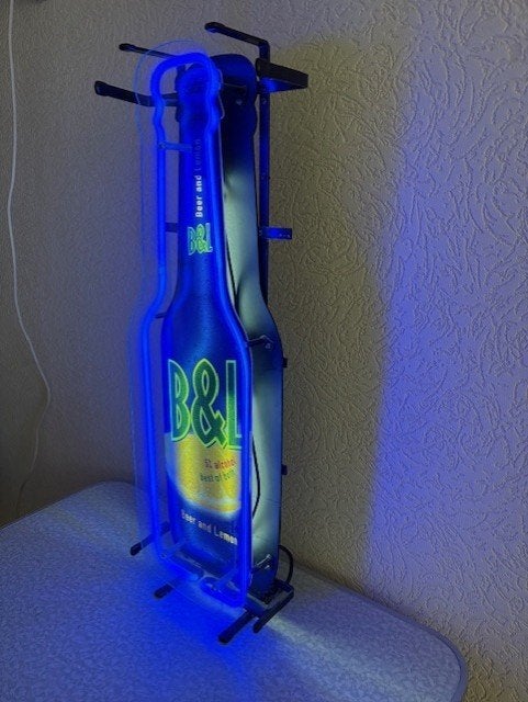 NEON reclame B & L Beer, Ophalen, Gebruikt, Overige typen, Overige merken