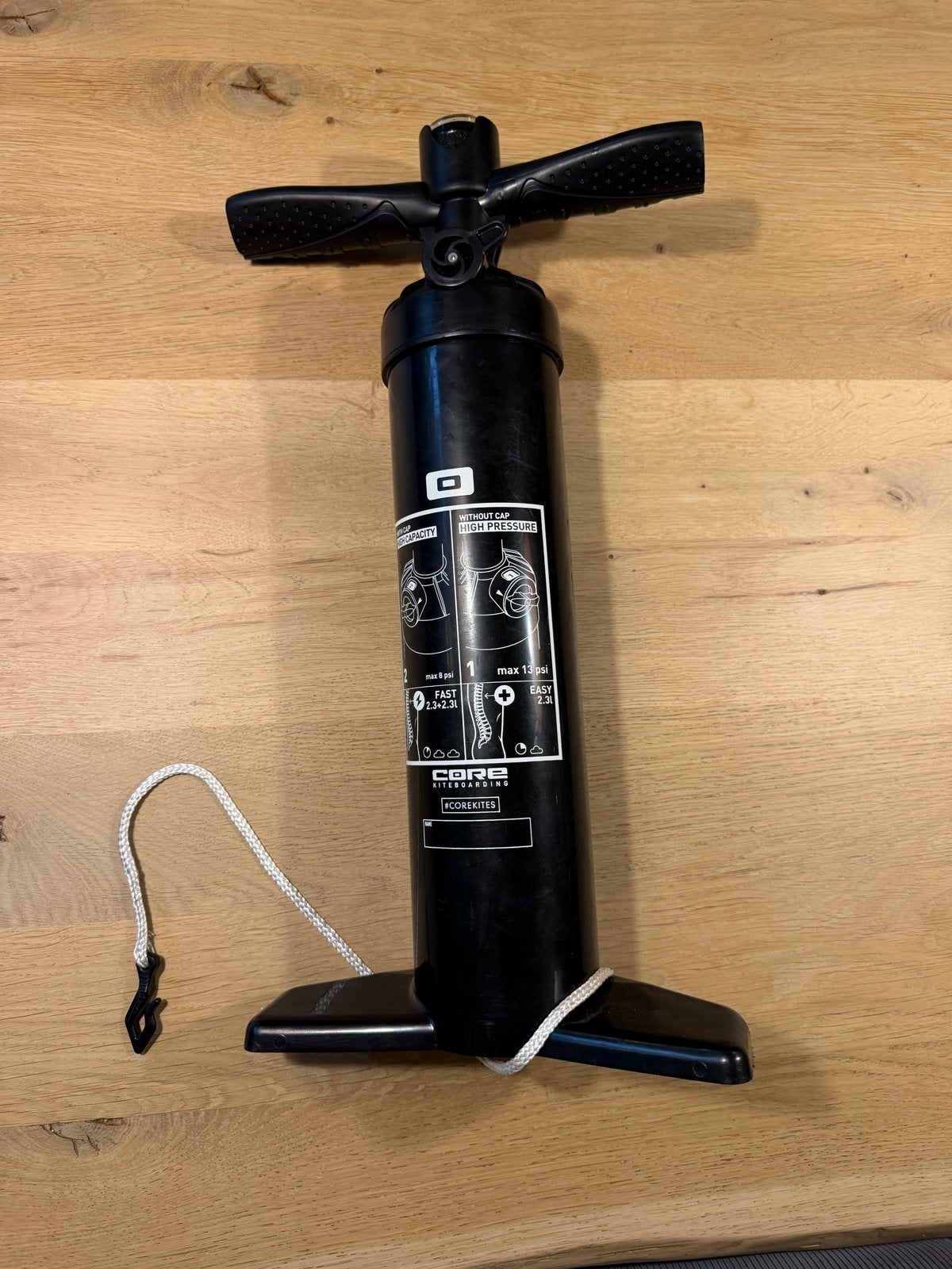 Core kiteboard pomp - slang ontbreekt, Tuin en Terras, Waterpompen, Ophalen of Verzenden, Gebruikt