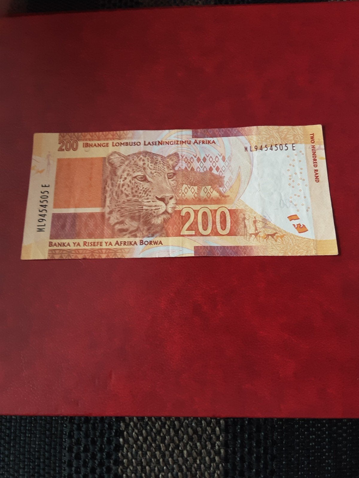 200 Rand Zuid-Afrika gebruik, Ophalen of Verzenden, Zuid-Afrika