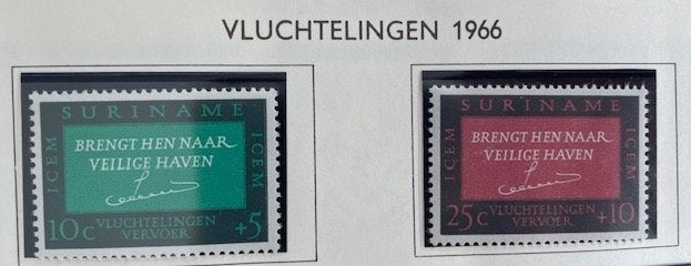 1966 ICEM 2x  , Ophalen of Verzenden, Postfris