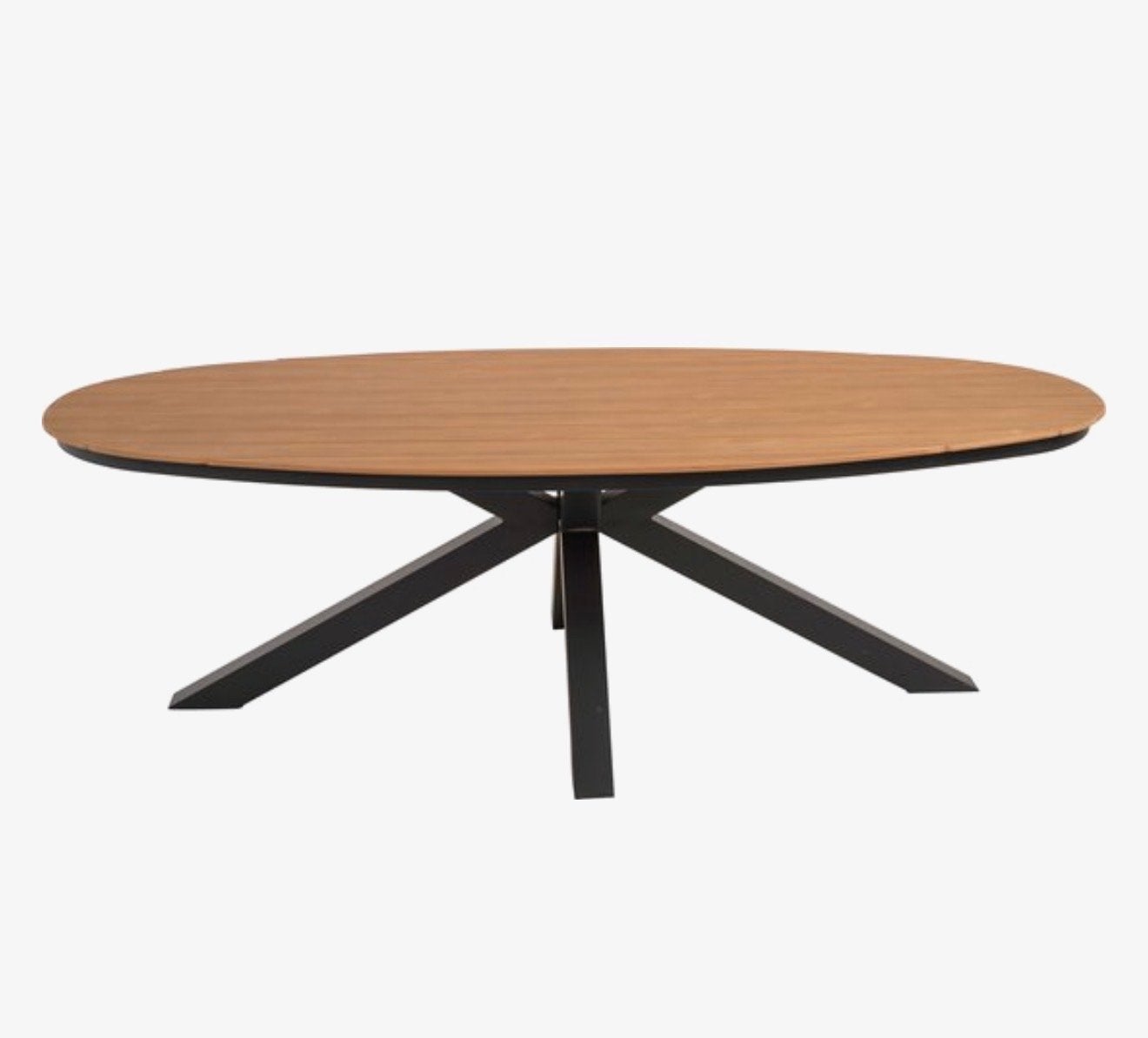 Nieuwe ovale tuintafel Arezzo van Lesli Living 240x113 cm, Ophalen, -, -, Nieuw