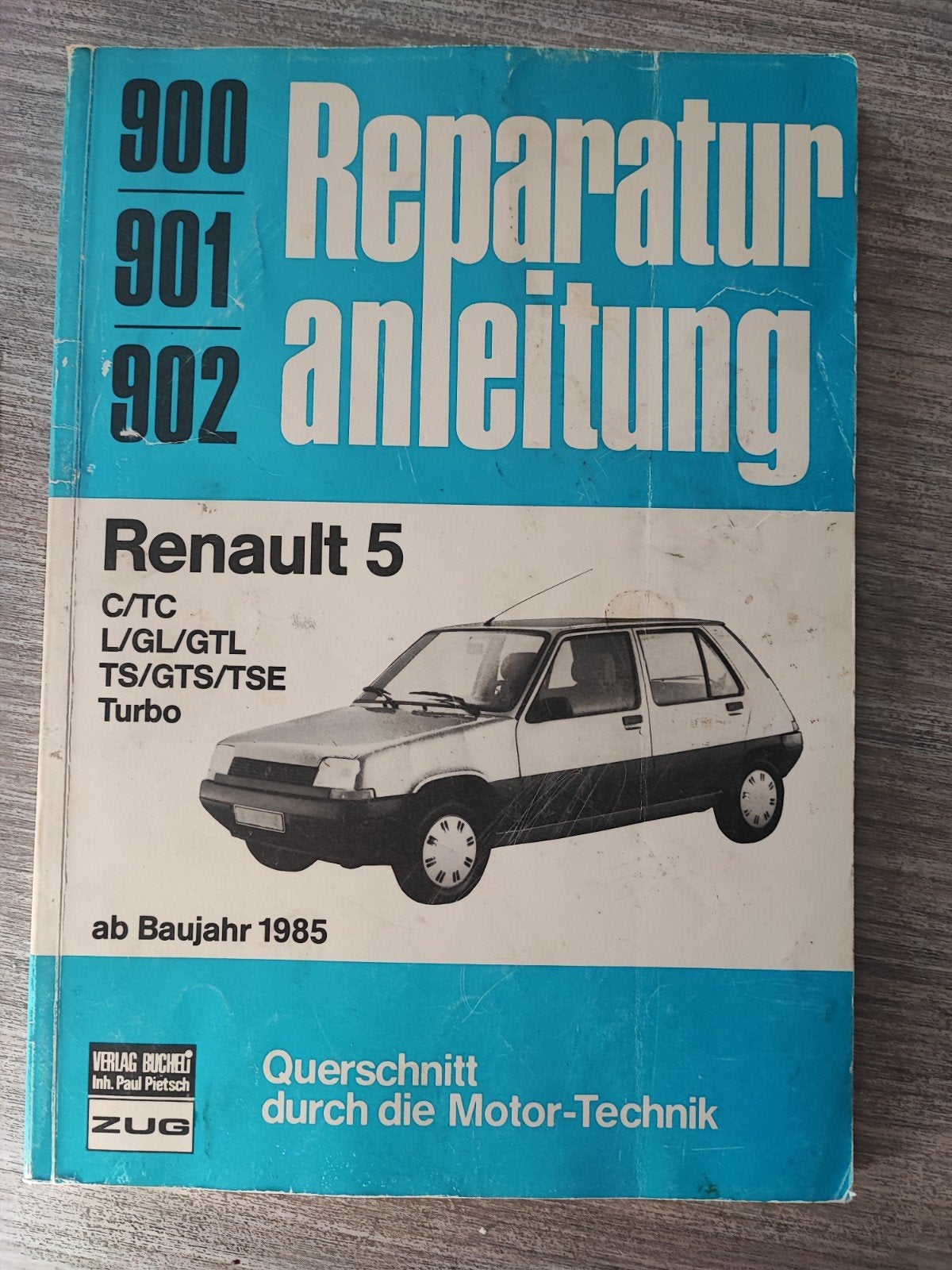 Renault 5 Reparaturanleitung (vanaf bouwjaar 1985), Ophalen of Verzenden