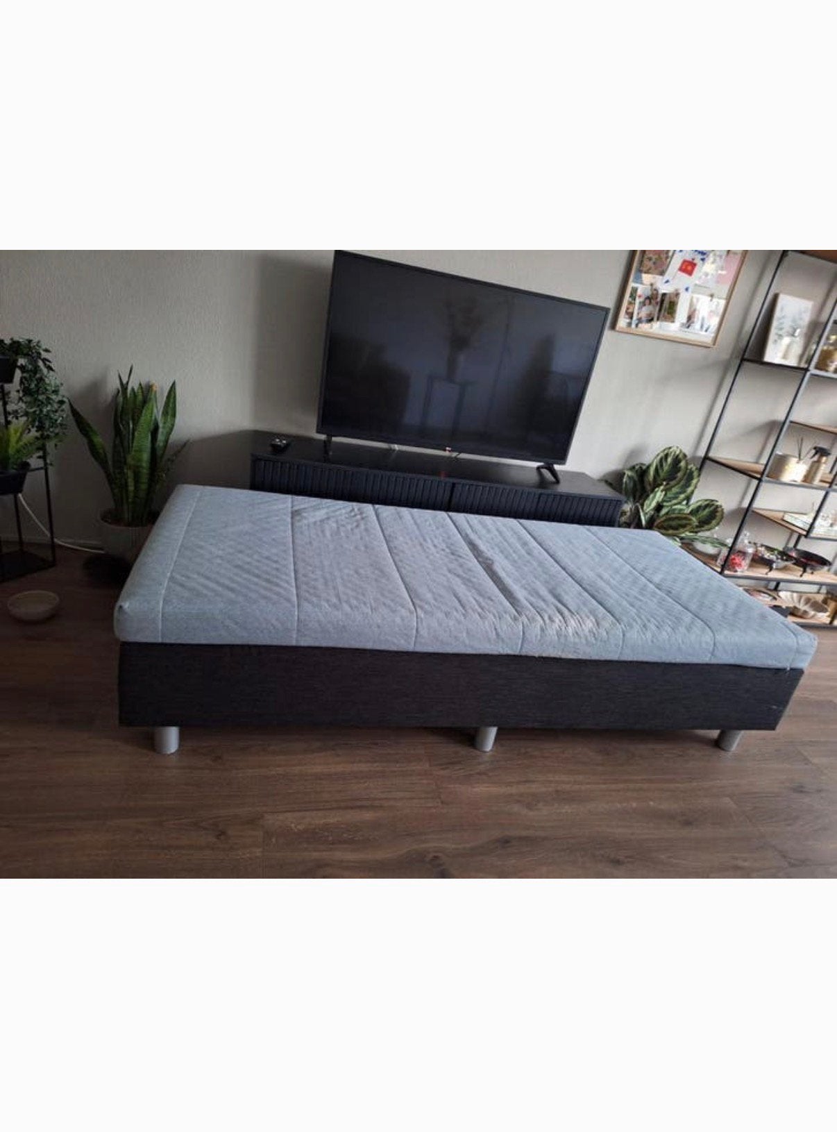 Eenpersoonsbed ophalen DEN HAAG, Ophalen, Zo goed als nieuw, Eenpersoons, 90 cm