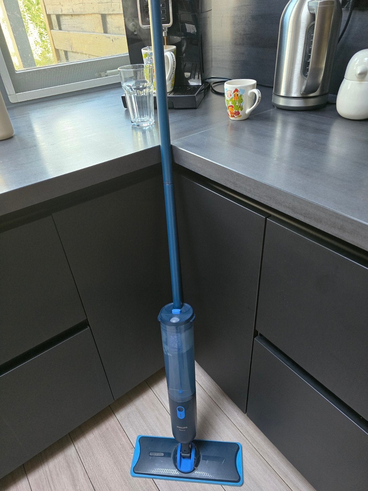 Philips One Up 3000 snoerloze dweil, Ophalen of Verzenden, Mop of Dweil