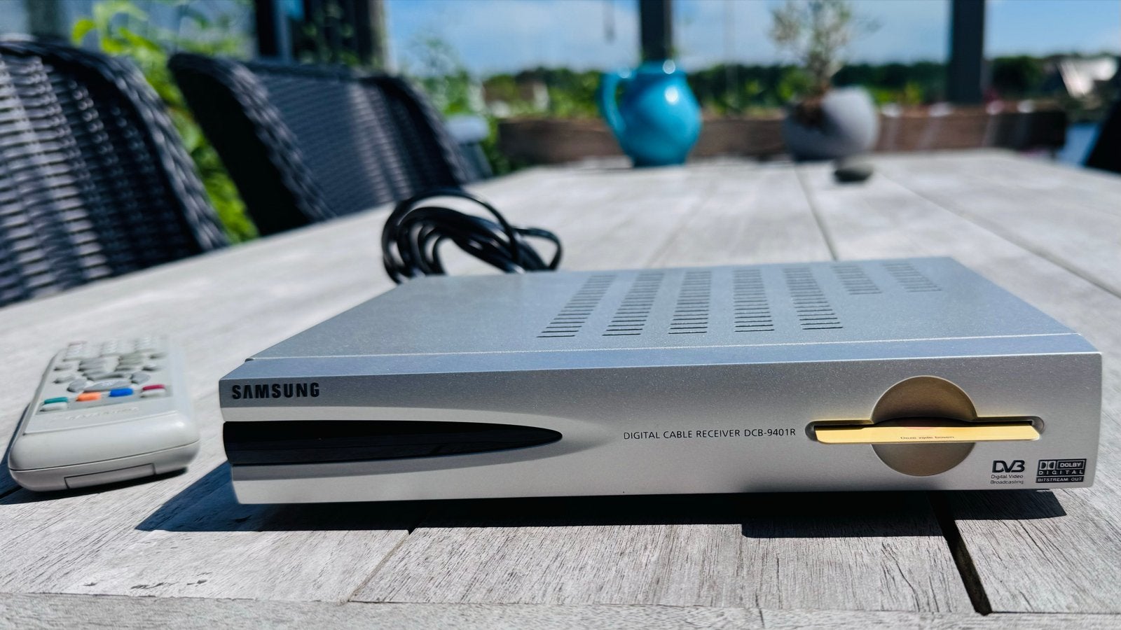 Samsung DCB-I401R Digitale Kabelontvanger met Afstandsbedien, Audio, Tv en Foto, Ophalen of Verzenden, Gebruikt, Decoder