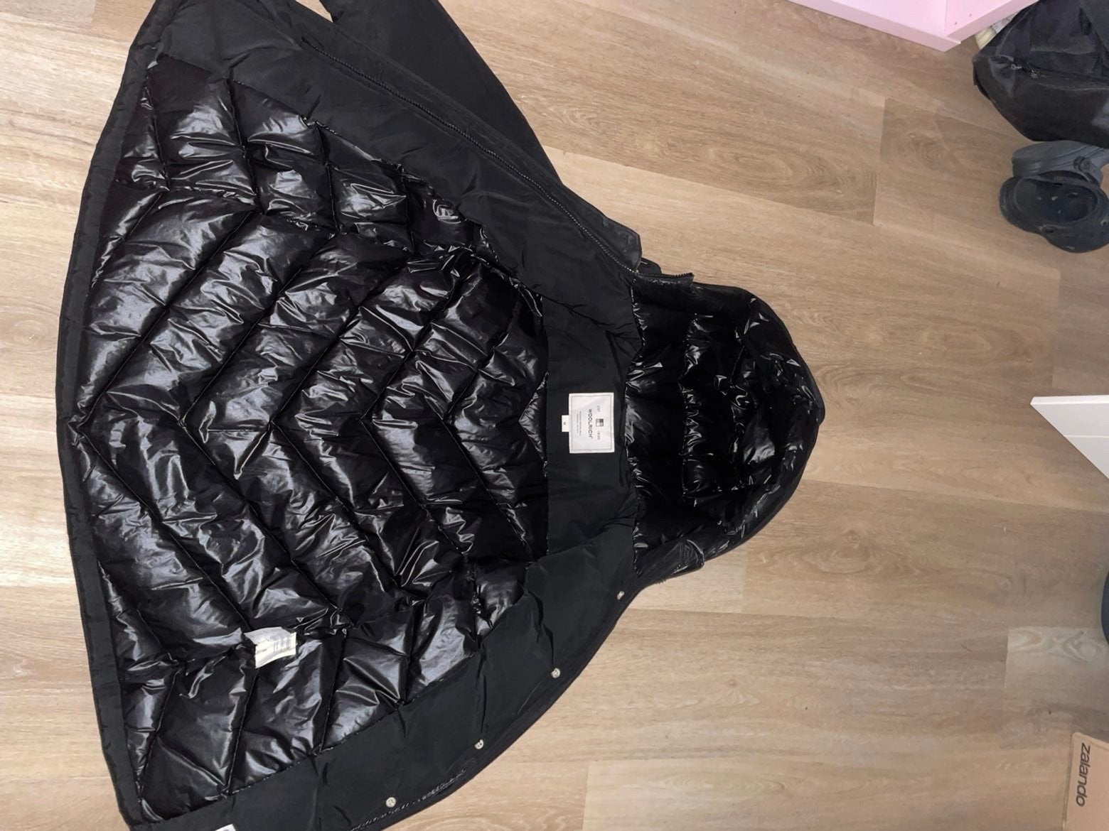 Woolrich Arctic Parka Zwart Maat M - Zo goed als nieuw, Kleding | Heren, Ophalen of Verzenden, Zo goed als nieuw, Maat 48/50 (M)