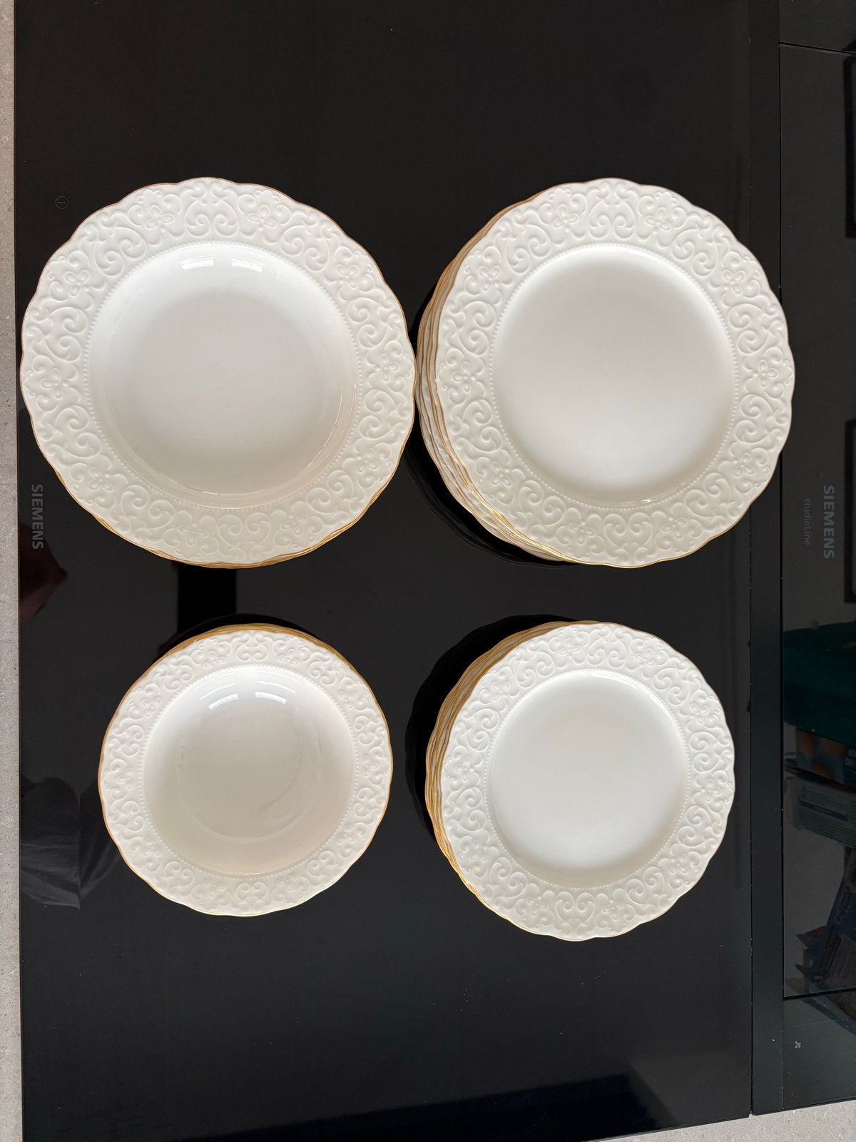 Kutahya Porselein Servies 6 Persoons, 24 Stuks, Huis en Inrichting, Keuken | Servies, Ophalen, Overige merken, Nieuw, Overige stijlen