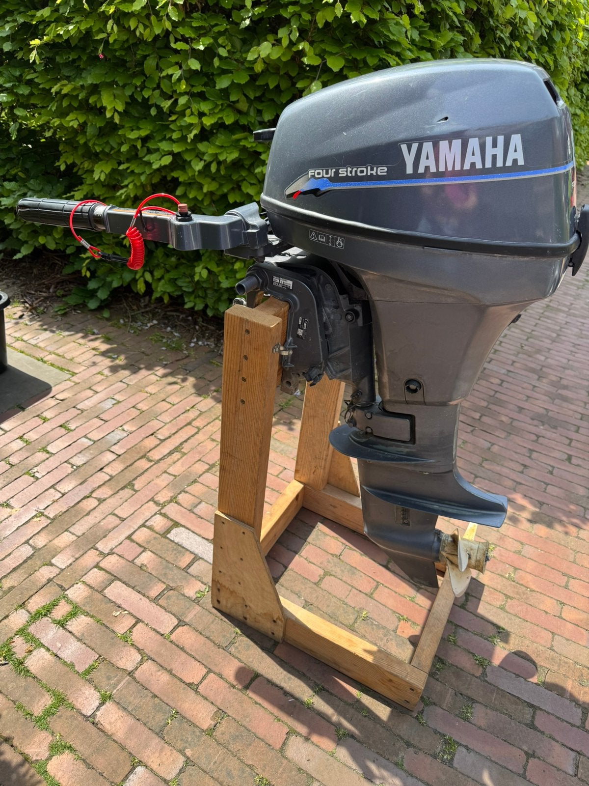 Yamaha 6pk kortstaart buitenboordmotor, Watersport en Boten, Ophalen, Gebruikt, 5 tot 10 pk, Viertaktmotor