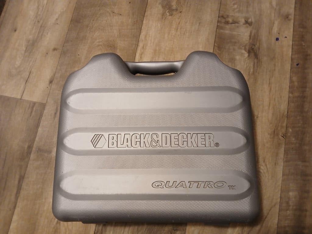 Black & Decker Quattro 12V Multitool (accu nodig), Ophalen of Verzenden, Gebruikt, Overige typen