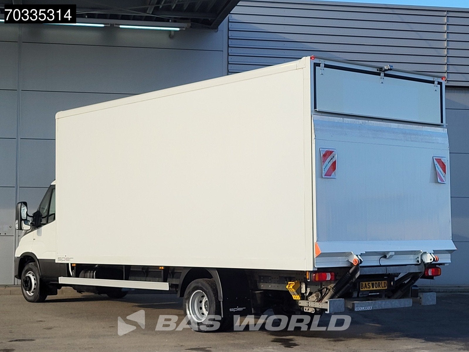 Iveco Daily 72C21 3.0L Automaat 210PK Laadklep 1000KG D'Holl, Automaat, Stof, Gebruikt, Euro 6