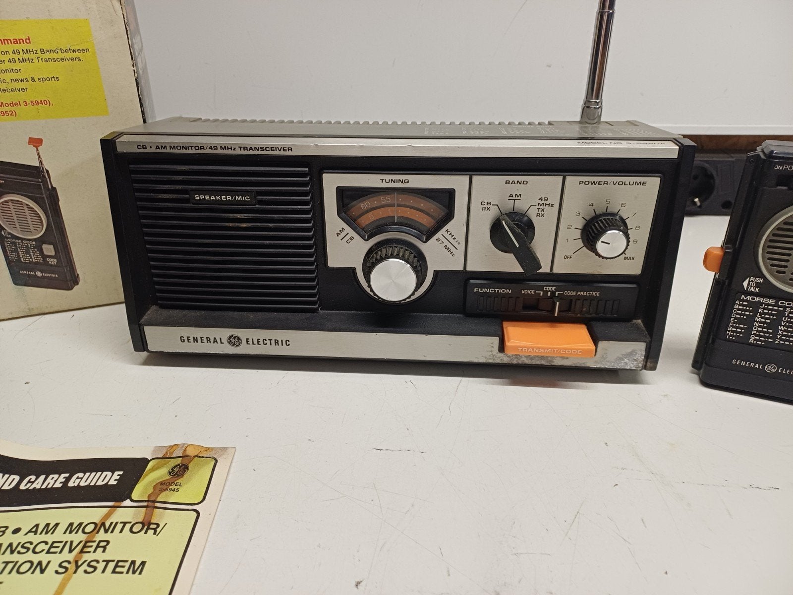 General Electric 3-5945, Ophalen of Verzenden, Gebruikt, Zender en Ontvanger