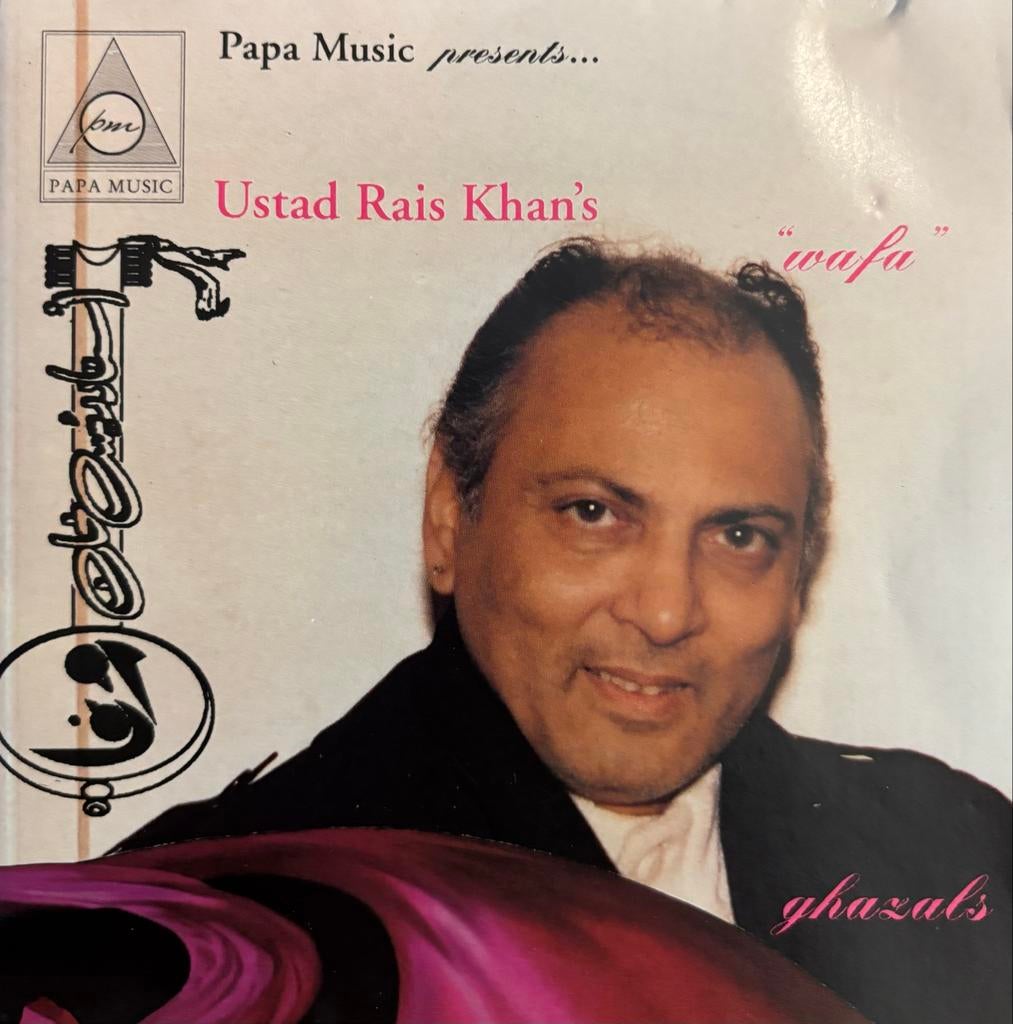Ustad Rais Khan's Wafa Ghazals - Indiase Klassieke Muziek, Verzenden, Gebruikt, Aziatisch