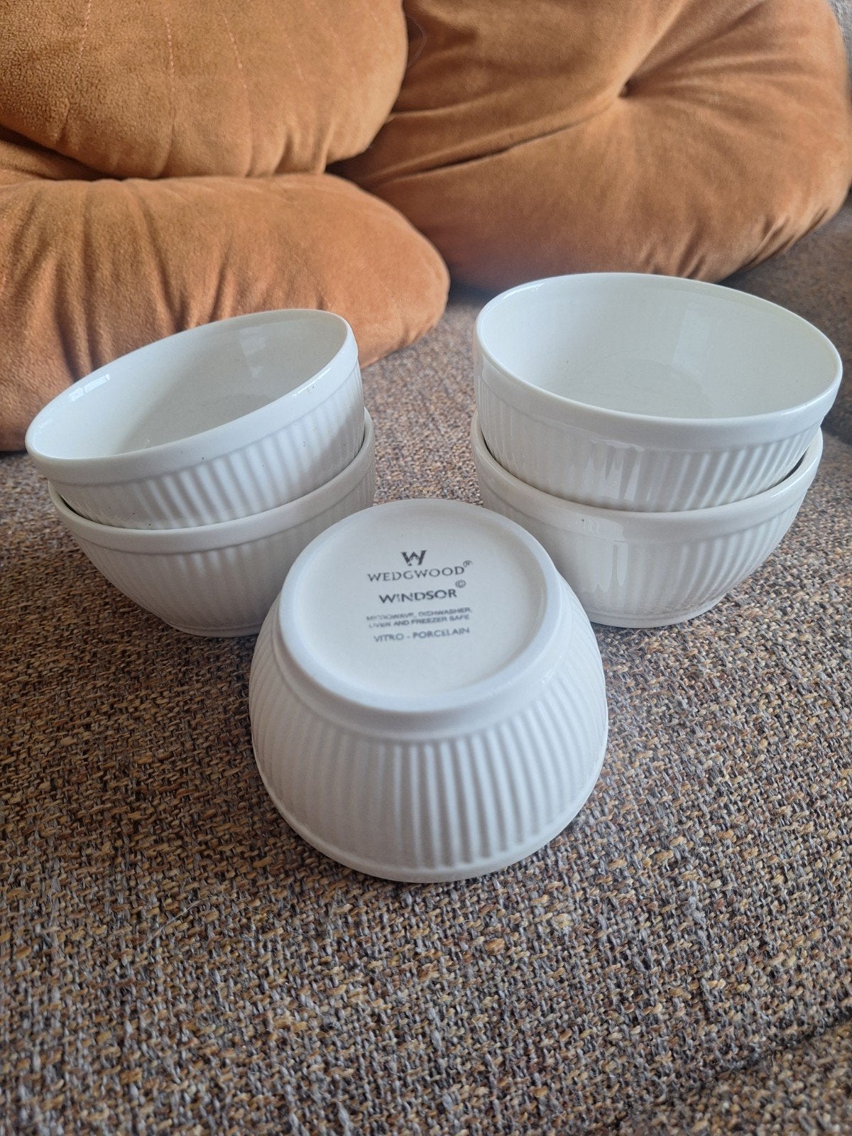 5 Ramekin wedgewood, Huis en Inrichting, Keuken | Servies, Gebruikt, Overige typen, Ophalen of Verzenden, Wedgwood