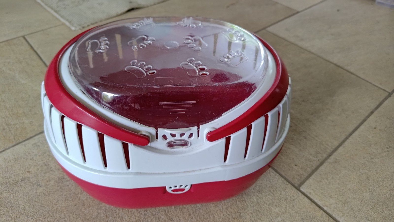 Kleine reismand/transportbox voor knaagdieren Ebi Touring 28, Dieren en Toebehoren, Minder dan 60 cm, Gebruikt, Hamster, Minder dan 75 cm