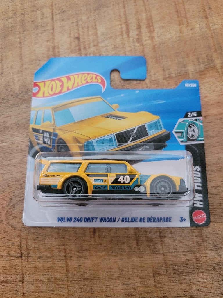 Hotwheels volvo 240 drift wagon nieuw, Ophalen of Verzenden, Nieuw, Auto