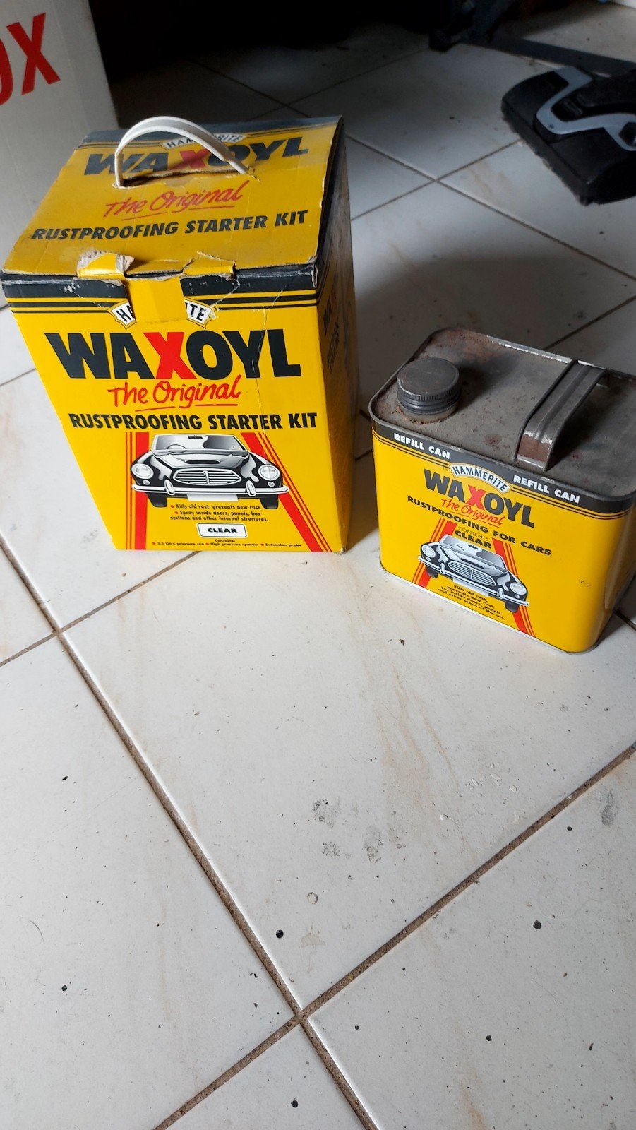 Waxoyl Rustproofing Starter Kit - Bescherm je oldtimer!, Auto diversen, Ophalen of Verzenden, Gebruikt
