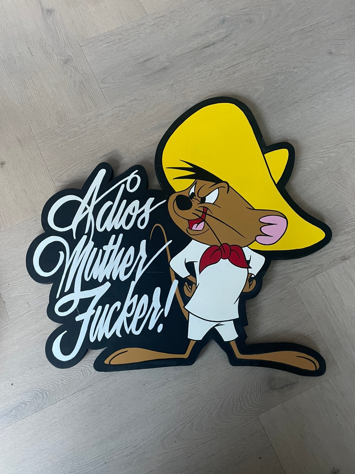 Speedy Gonzales decoratie, Hobby en Vrije tijd, Ophalen, Zo goed als nieuw, Penseel of Kwast