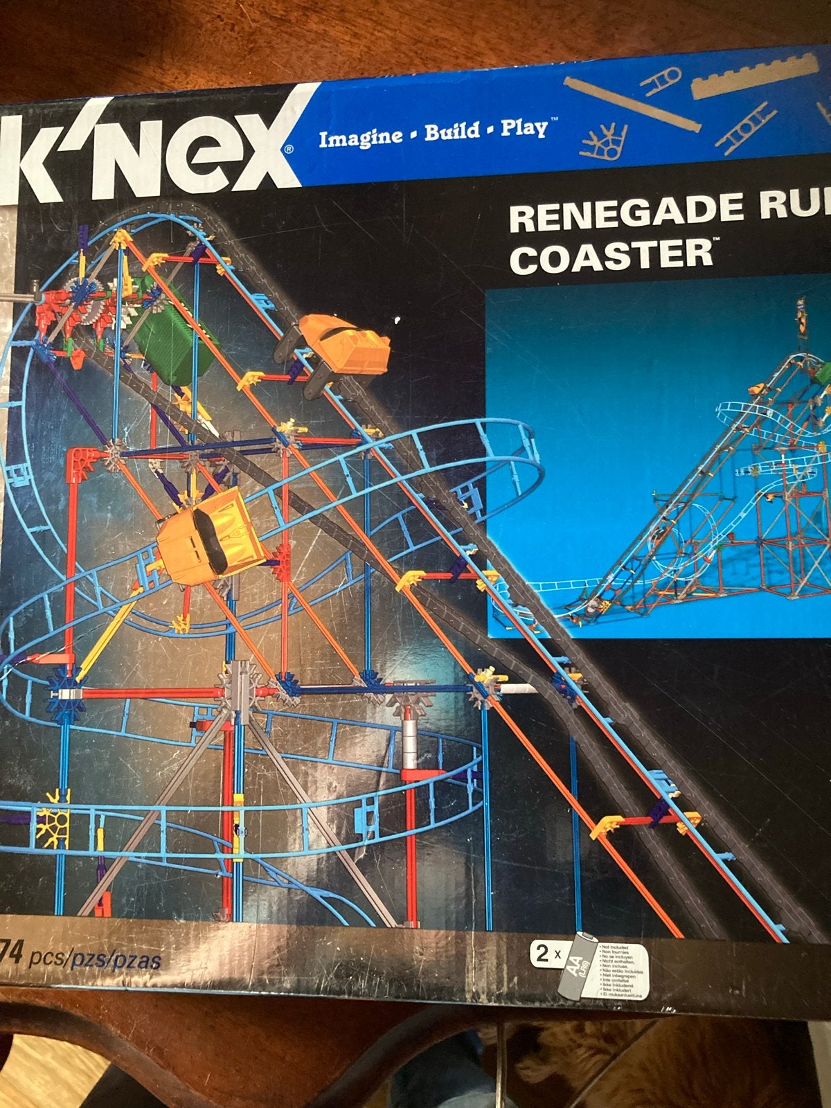 K'nex Renegade Run Coaster - Complete set, Ophalen of Verzenden, Gebruikt, K'nex