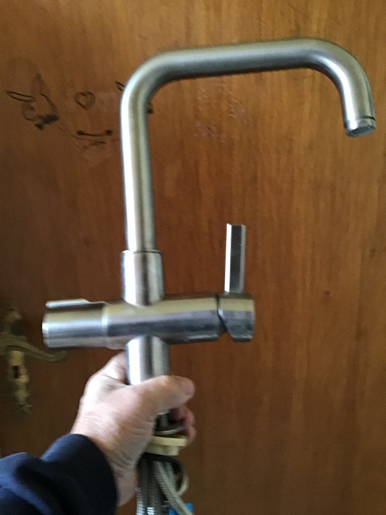 Quooker Grohe Red kraan met Boiler, Ophalen, Gebruikt