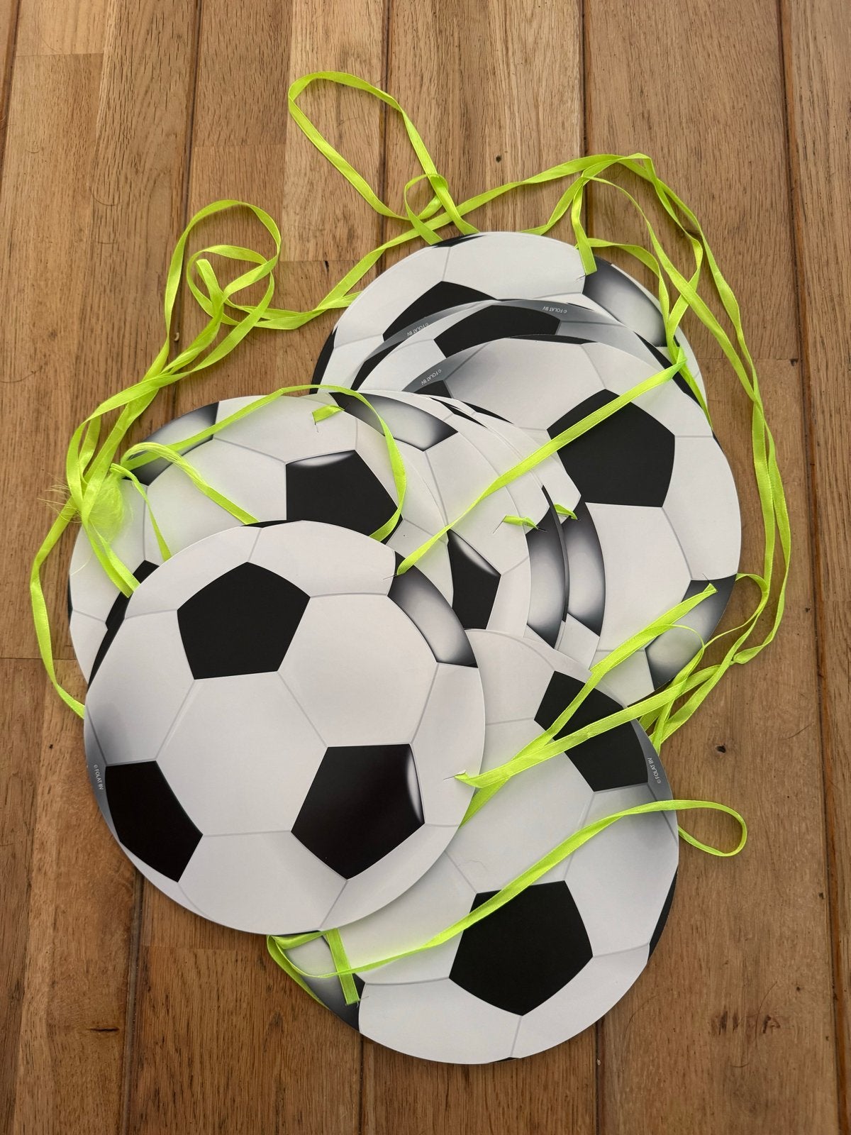 Voetbal slinger voor feestjes, Ophalen of Verzenden, Zo goed als nieuw, Versiering, Oranje of Koningsdag
