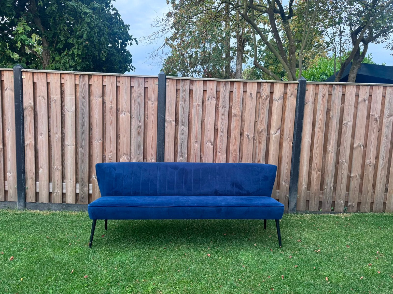 Bank, Ophalen, Minder dan 75 cm, Mondern vintage, Zo goed als nieuw