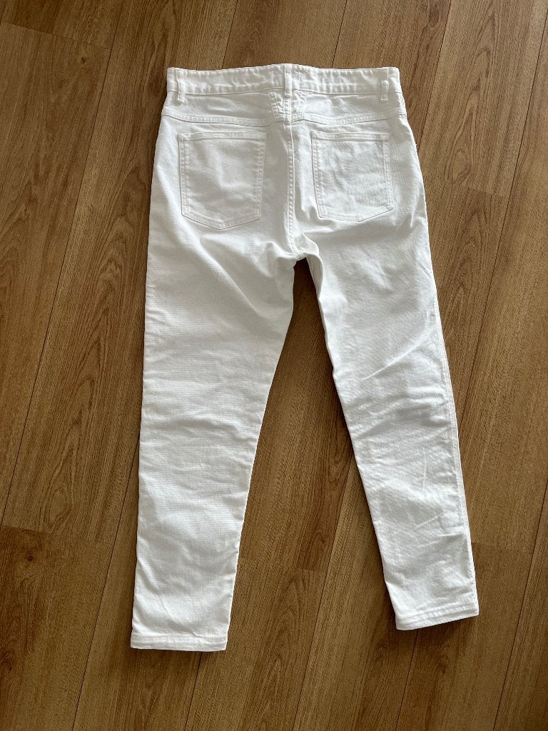 T.k.a. een nieuwe witte heren jeans van het merk CLOSED., CLOSED, Wit, Overige jeansmaten, Nieuw