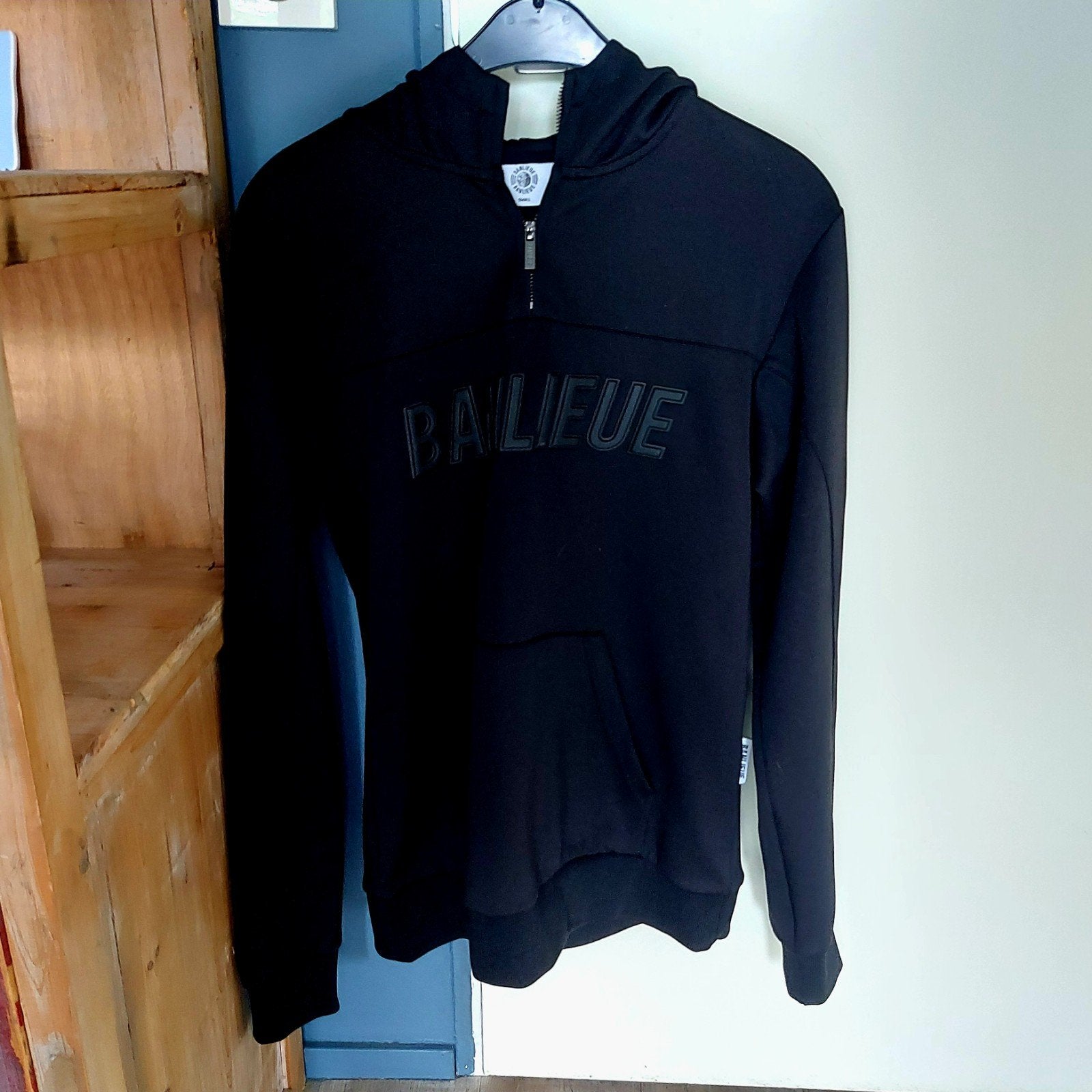 Nieuwe Banlieue hoodie zwart met rits, maat s. maat S, Ophalen of Verzenden, Nieuw, Banlieue