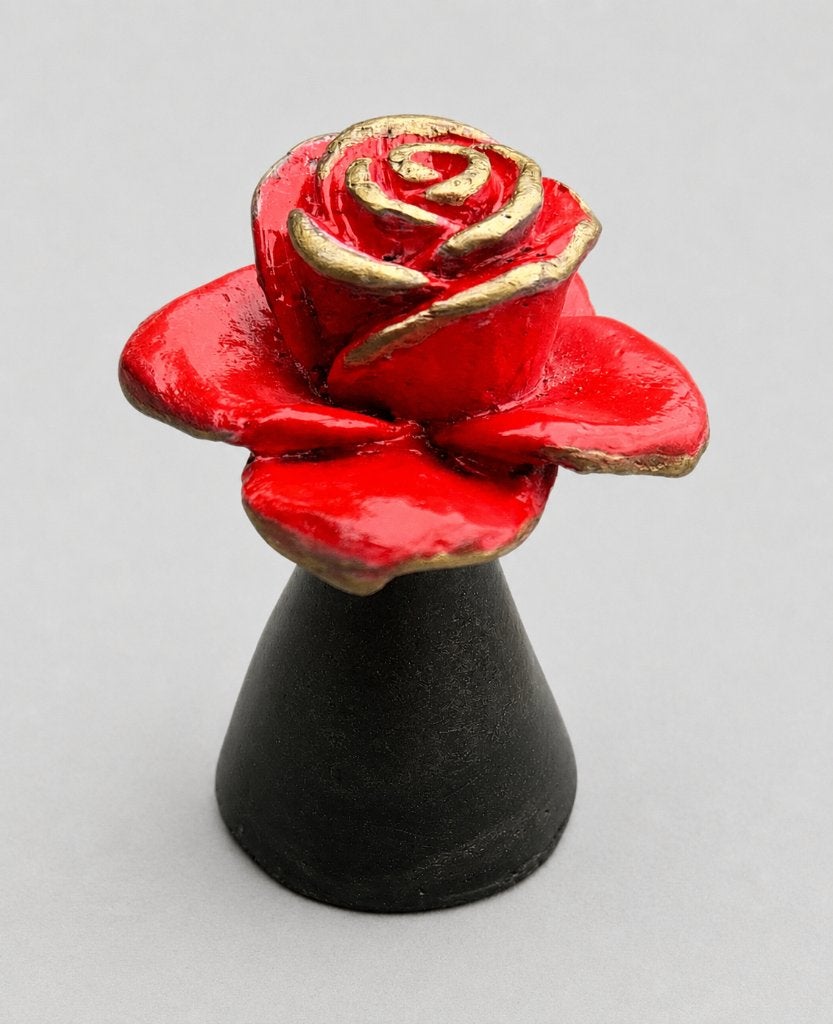 mini urn / asurn / RODE ROOS/ brons, Nieuw, Info@huisentuindecoratiemarie.nl, Huis en tuin decoratie marie, Peize