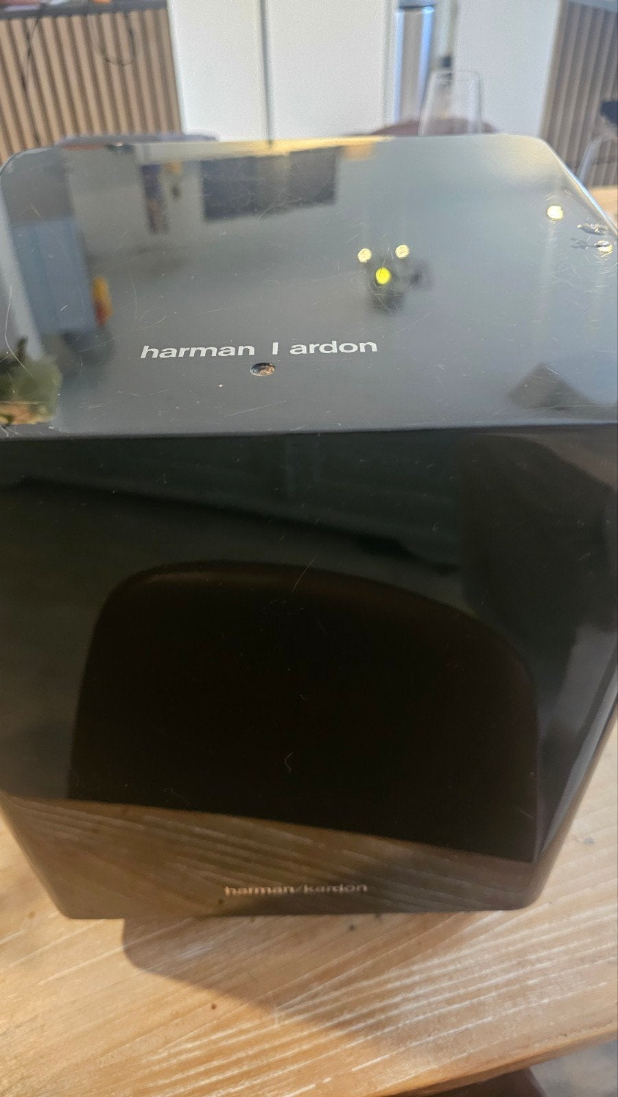 LET OP: DEFECT Harman Kardon HKTS 210SUB/230 Subwoofer, Audio, Tv en Foto, Luidsprekers, Overige merken, Gebruikt, Subwoofer, Ophalen of Verzenden