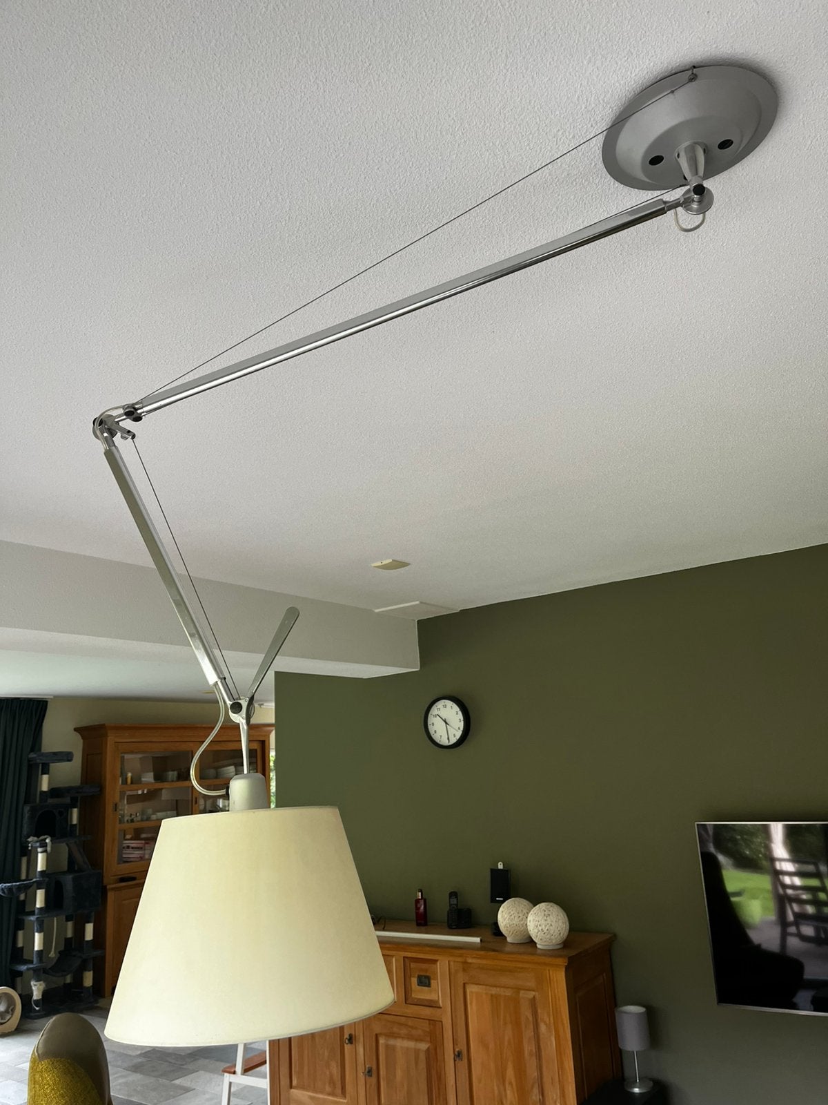 Artimide Tolomeo decentrata Design lamp, Ophalen, Modern design, E27 (groot), Zo goed als nieuw