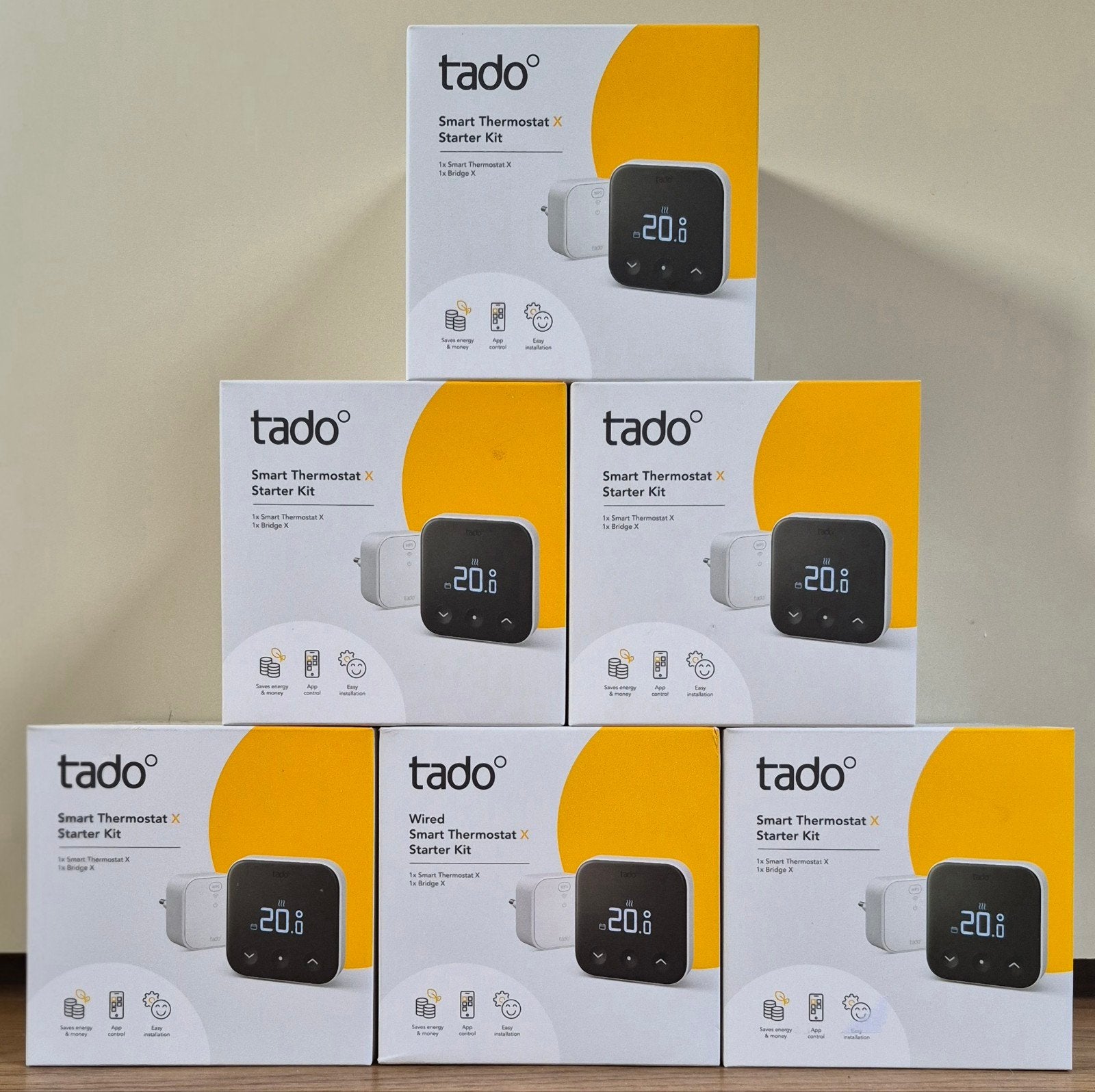 Tado Slimme Thermostaat X en Bridge NIEUW in Starterskit, Ophalen of Verzenden, Slimme thermostaat, Nieuw