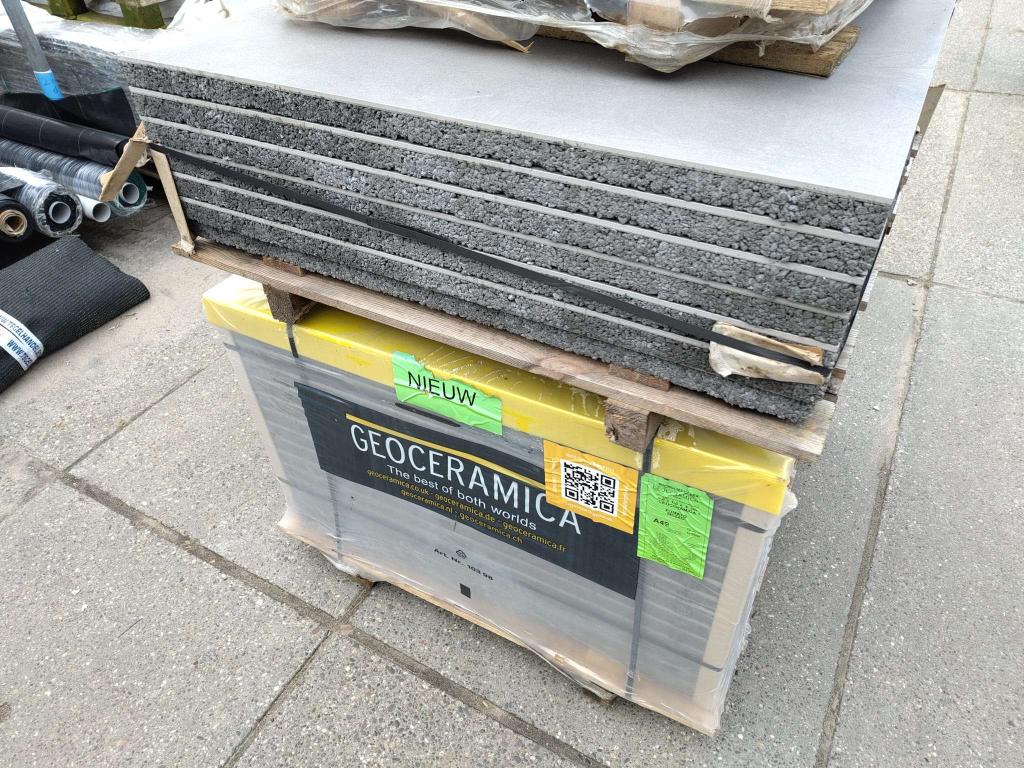GeoCeramica 100x100x4 Fumato Mezzo, Niet ingevuld, Keramiek, Niet ingevuld, Nieuw