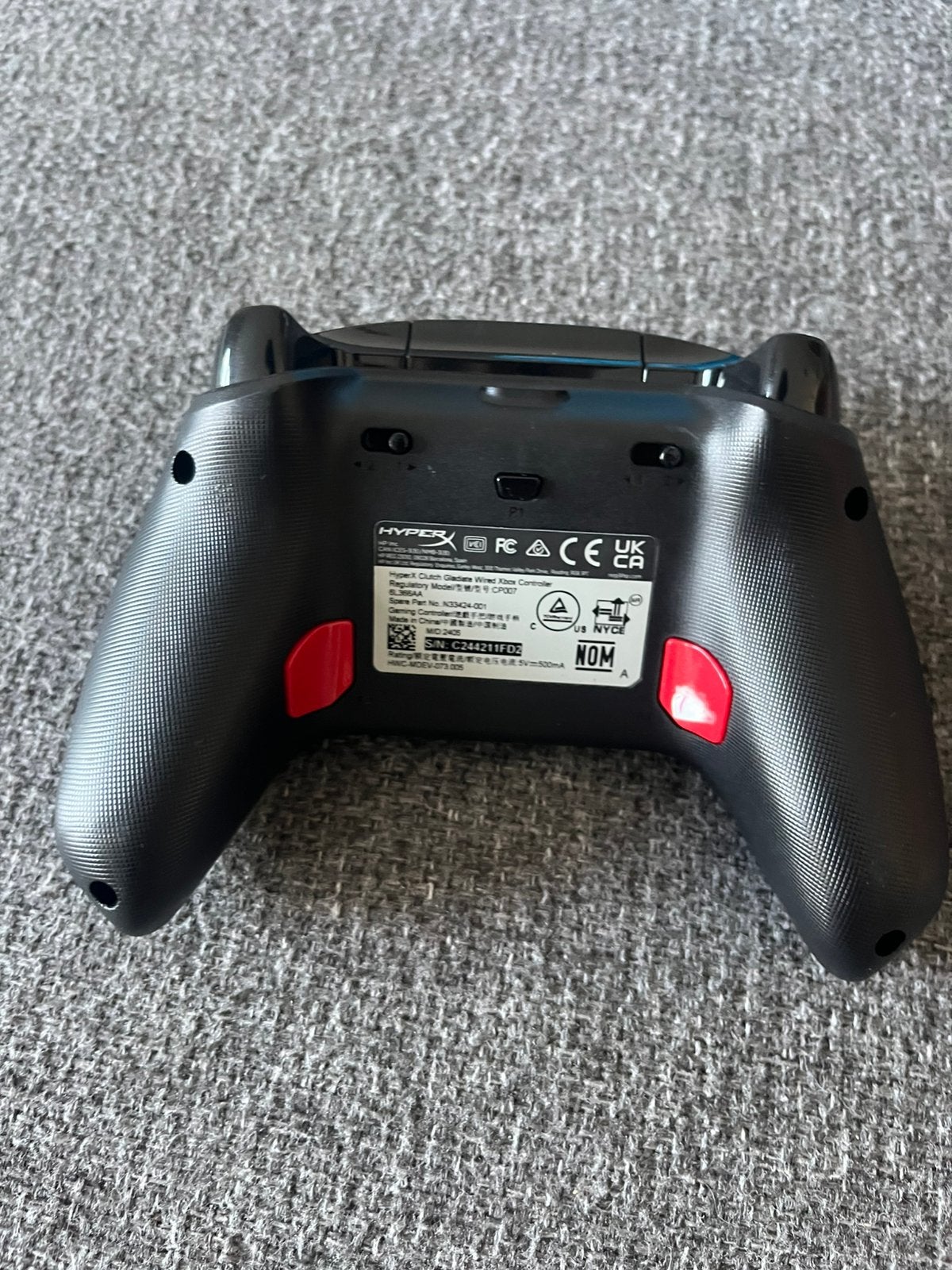 HyperX Xbox controller met 2 achterknopjes en trigger stops, Ophalen, Zo goed als nieuw