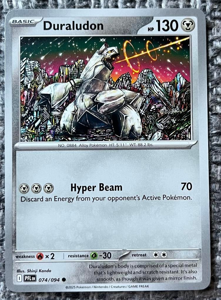 Pokémonkaart Duraludon (884) • Phantasmal Flames (074/094), Verzenden, Nieuw, Losse kaart