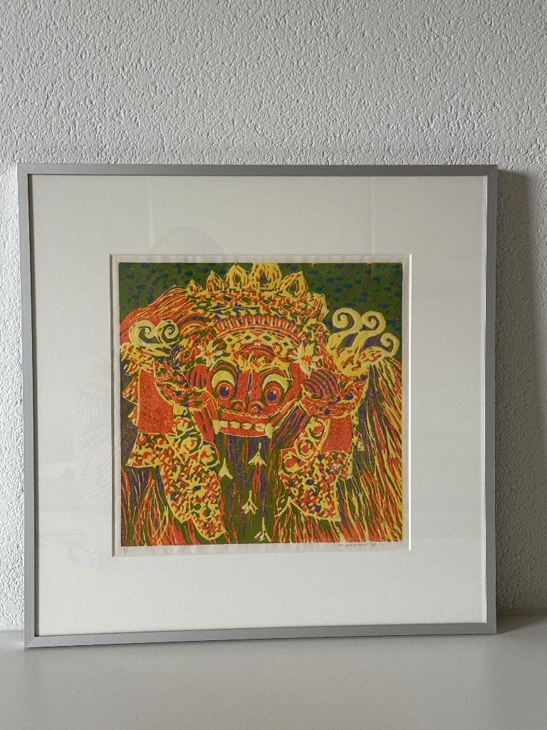 Litho van Monika Jonkergouw, Gelimiteerde oplage, Ophalen