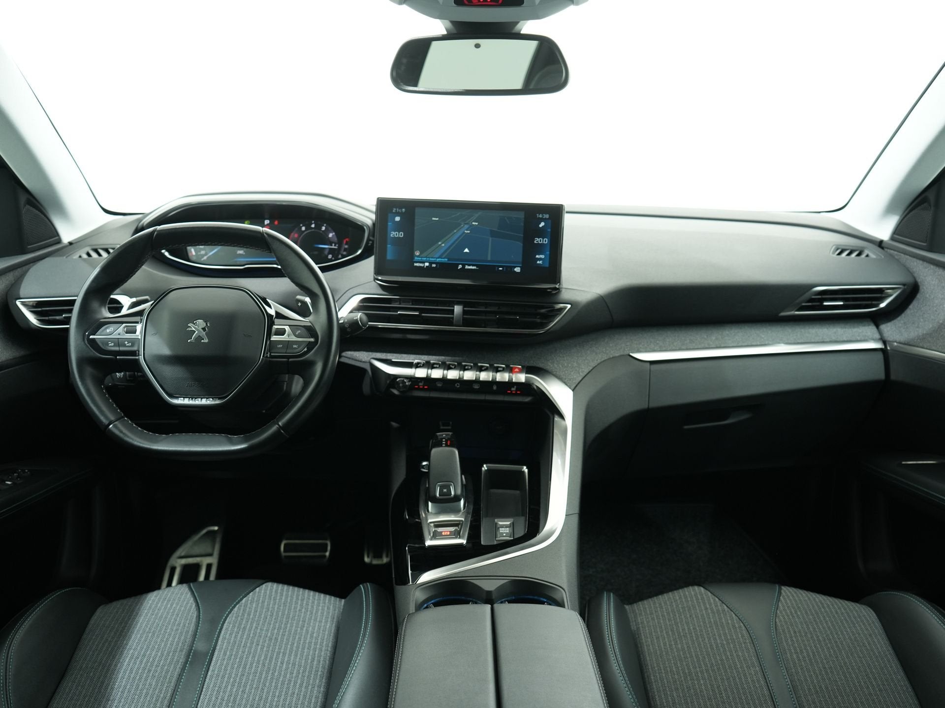 Peugeot 3008 1.2 TURBO 130PK ALLURE PACK EAT8 | Cruise Adapt, Auto's, Gebruikt, 1199 cc, Leder en Stof, Bedrijf