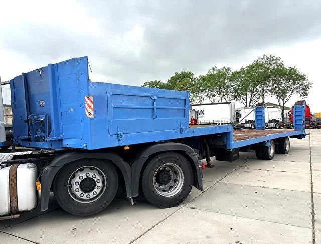 GT Trailers ETC 0027-01 2-AXLE STEEL SUSPENSION MACHINE TRAN, Blauw, Overige brandstoffen, Bedrijf, Aanhangers en Opleggers