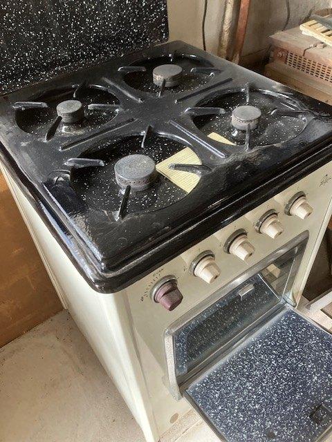 Nieuwstaat  jaren 50 Pelgrim fornuis, Witgoed en Apparatuur, Fornuizen, 60 cm of meer, Nieuw, Gas, Vrijstaand