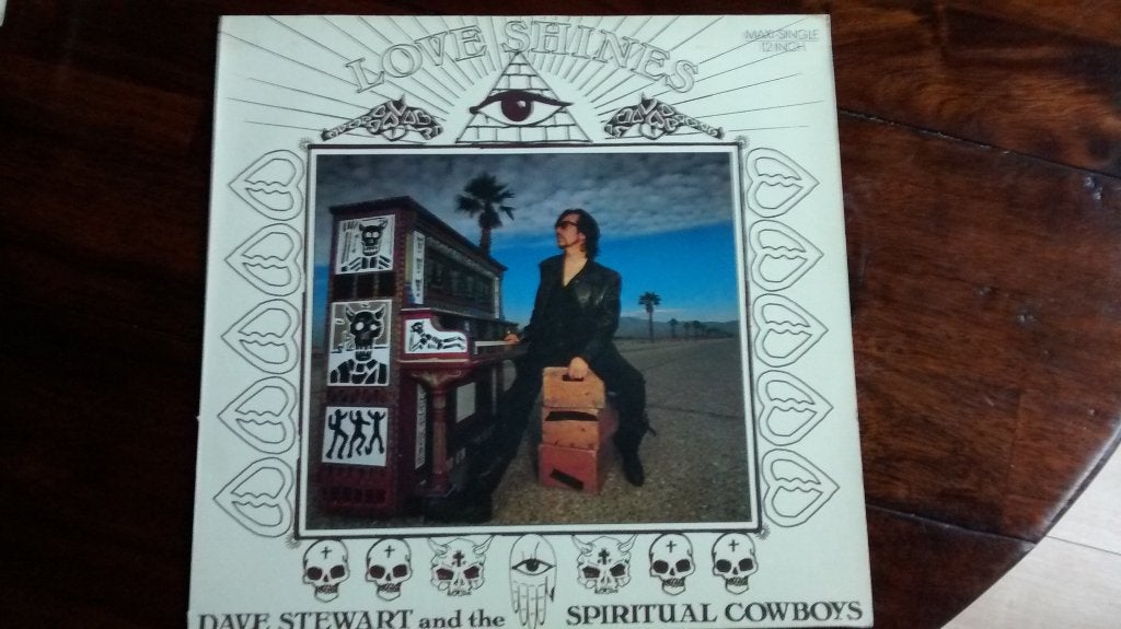 Maxi single - Dave Stuart/the spiritual cowboys - Love shine, Ophalen of Verzenden, Zo goed als nieuw, Pop