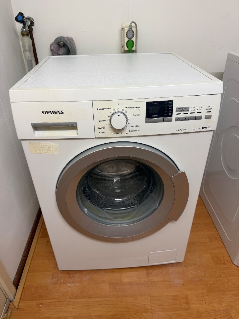 Wasmachine Siemens, Ophalen, Gebruikt, 1200 tot 1600 toeren, 85 tot 90 cm