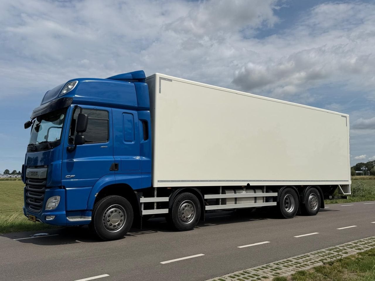 DAF CF 480 CF480.35. 8x2 EURO6. 2019. 311dkm 20790kg Laadver, Automaat, Euro 6, Blauw, Bedrijf