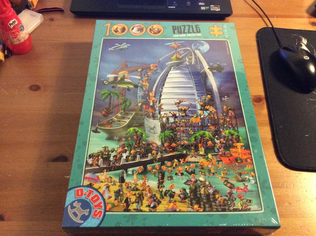 legpuzzel Dubai nieuw 1000 stukjes, Ophalen of Verzenden, 500 t/m 1500 stukjes, Nieuw, Legpuzzel